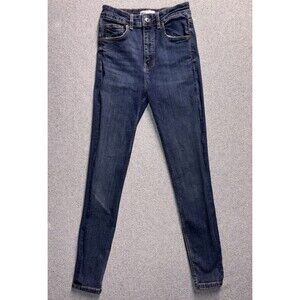 Zara High-Rise Skinny Jeans – Dark Wash - Women’s Small